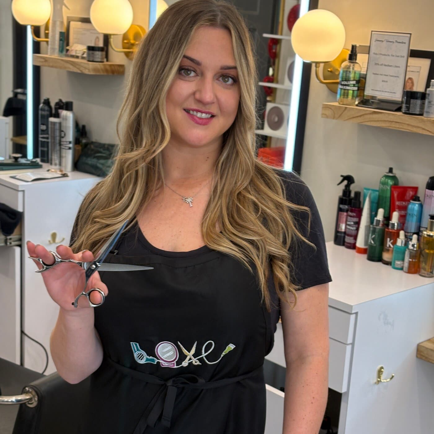 Anita Talalaj, hairstylist at White Sand Salon in Clearwater